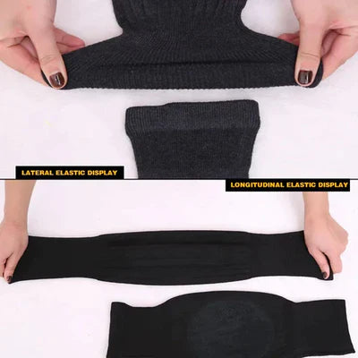 "Unisex Cashmere Wool Knee Warmers – Thermal Velvet Protection"