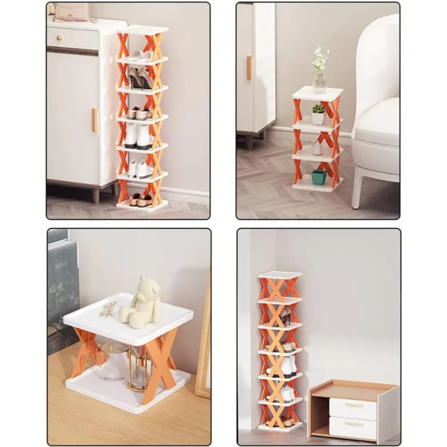 Stackable 5-Layer Shoe Rack Organizer – Multi-Tier Storage for Shoes