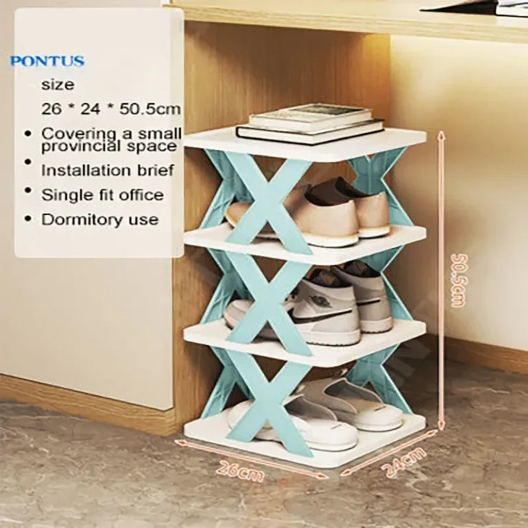 Stackable 5-Layer Shoe Rack Organizer – Multi-Tier Storage for Shoes