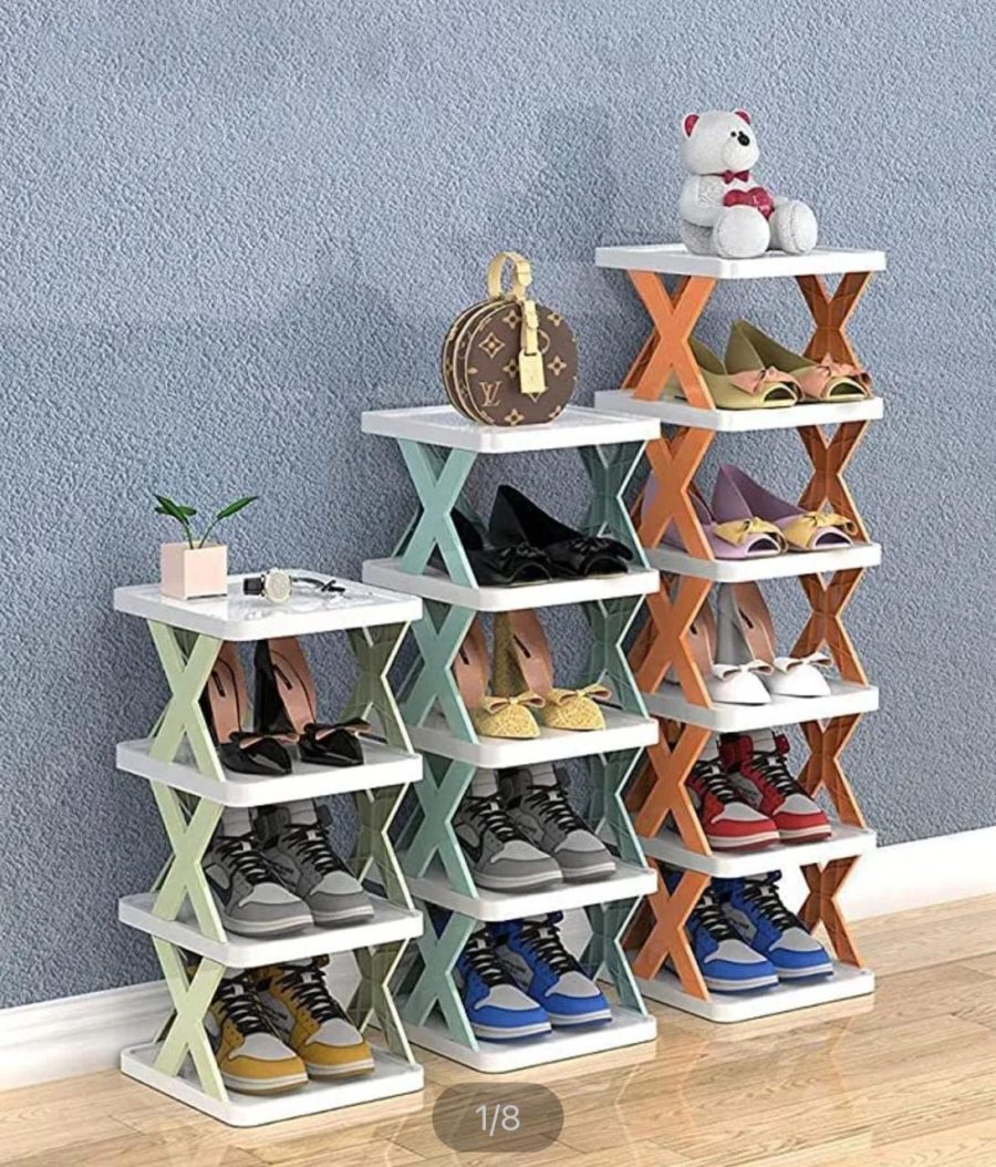 Stackable 5-Layer Shoe Rack Organizer – Multi-Tier Storage for Shoes